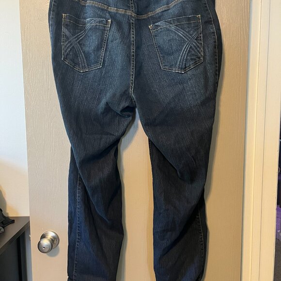 Lane Bryant Perfectly Slim Dark Wash Jeans – Size 22 – Great Condition - Picture 2 of 3